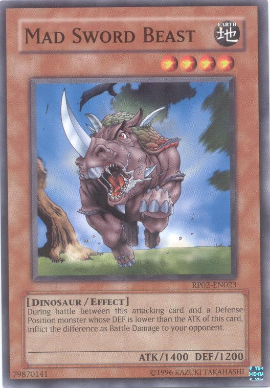 Mad Sword Beast [RP02-EN023] Common (ONLINE ORDER ONLY)