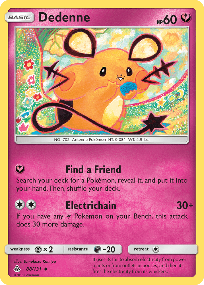 Dedenne (88/131) [Sun & Moon: Forbidden Light] (Online Only)