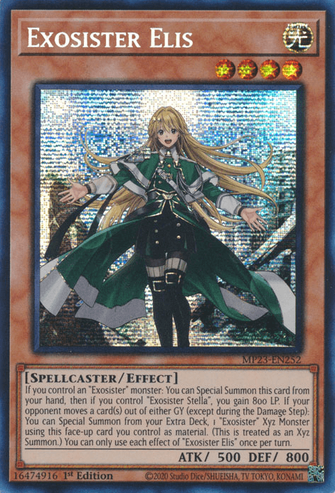 Exosister Elis [MP23-EN252] Prismatic Secret Rare (ONLINE ORDER ONLY)