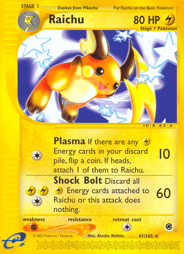 Raichu (61/165) [Expedition: Base Set] (Online Only)