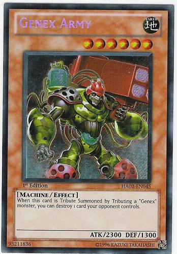 Genex Army [HA02-EN045] Secret Rare (ONLINE ORDER ONLY)