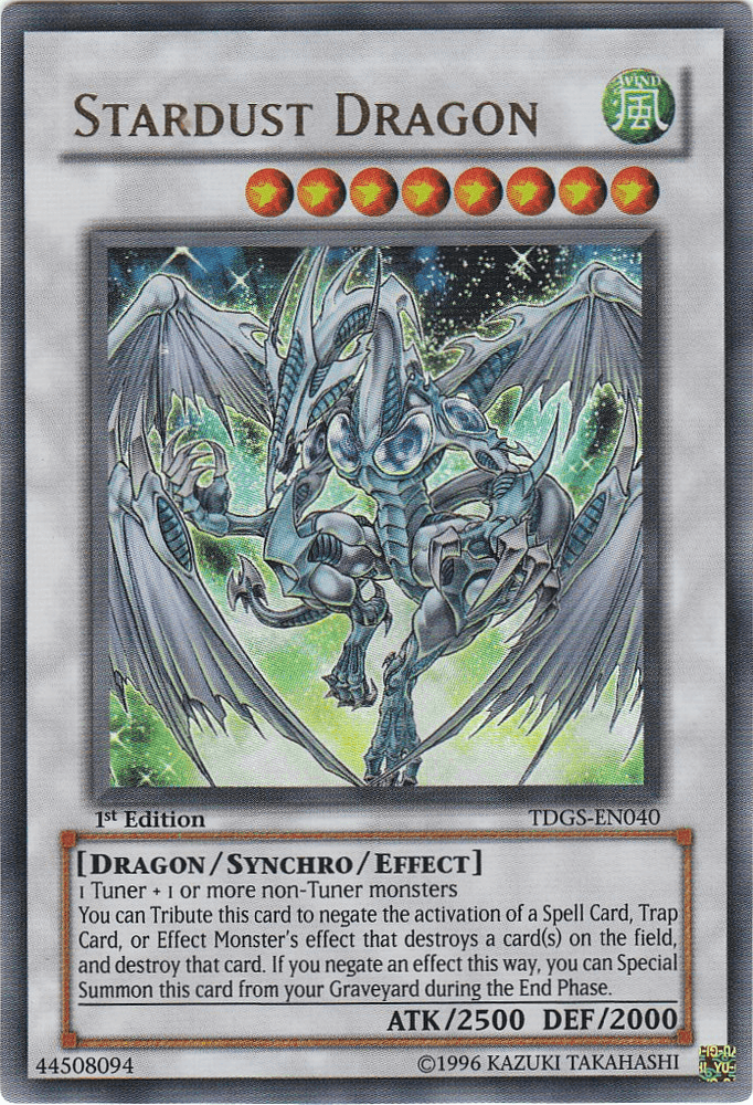 Stardust Dragon [TDGS-EN040] Ultra Rare (ONLINE ORDER ONLY)