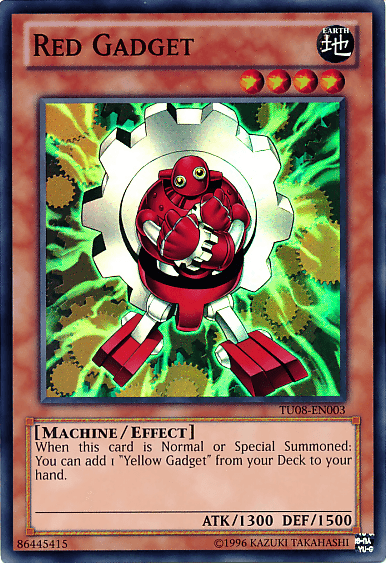 Red Gadget [TU08-EN003] Super Rare (ONLINE ORDER ONLY)