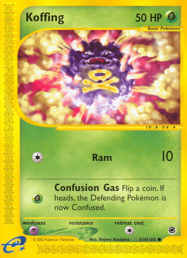 Koffing (114/165) [Expedition: Base Set] (Online Only)