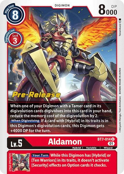 Aldamon [BT7-014] [Next Adventure Pre-Release Cards] (ONLINE ORDER ONLY)