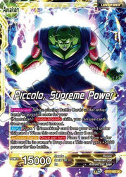 Piccolo // Piccolo, Supreme Power (BT17-082) [Ultimate Squad] (ONLINE ORDER ONLY)