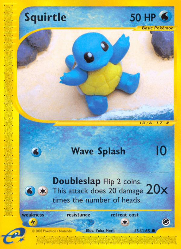 Squirtle (131/165) [Expedition: Base Set] (Online Only)