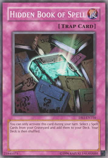 Hidden Book of Spell [DR1-EN154] Common (ONLINE ORDER ONLY)