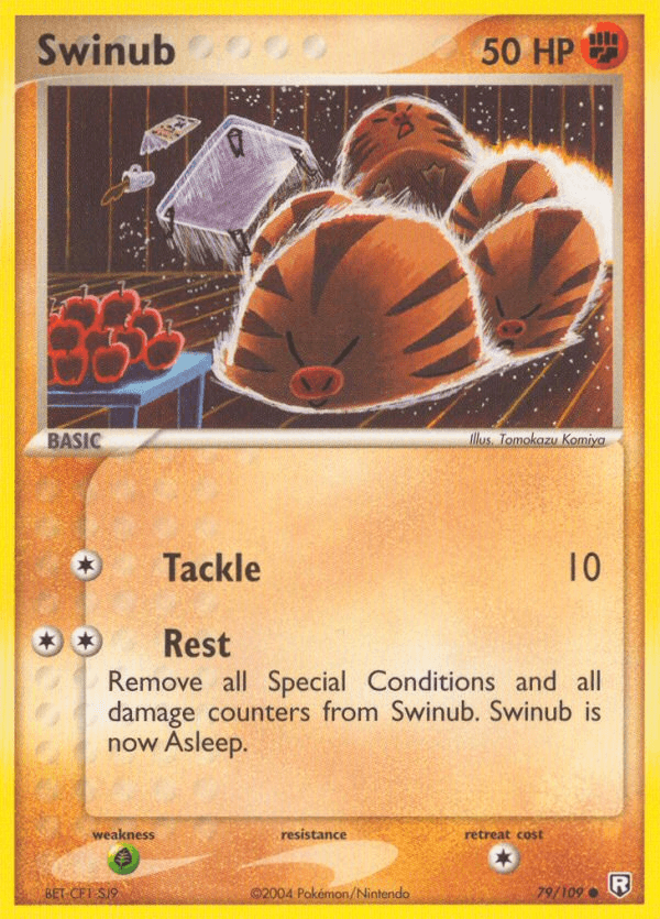 Swinub (79/109) [EX: Team Rocket Returns] (Online Only)