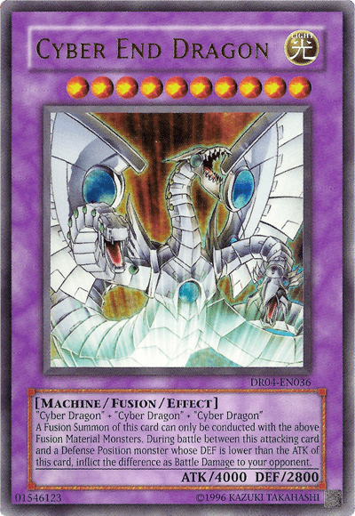 Cyber End Dragon [DR04-EN036] Ultra Rare (ONLINE ORDER ONLY)
