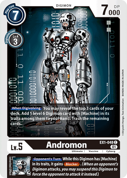 Andromon [EX1-048] [Classic Collection] (ONLINE ORDER ONLY)