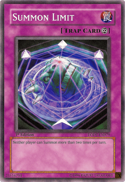 Summon Limit [LODT-EN079] Common (ONLINE ORDER ONLY)