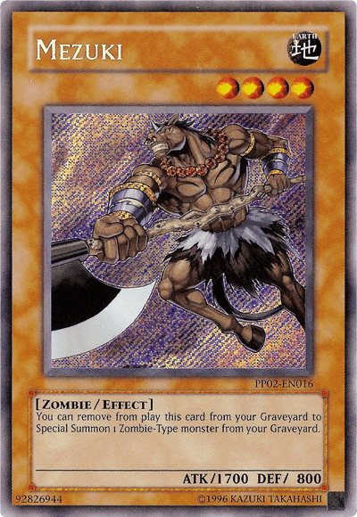 Mezuki [PP02-EN016] Secret Rare (ONLINE ORDER ONLY)