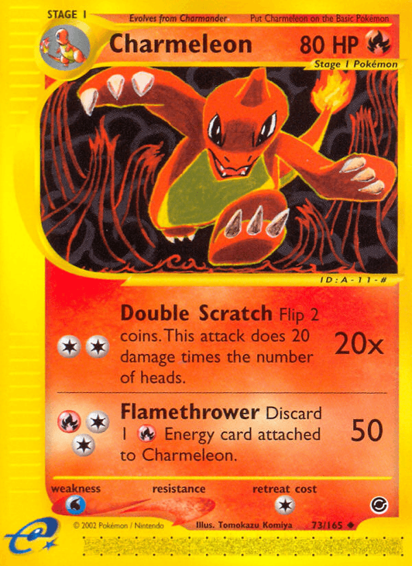 Charmeleon (73/165) [Expedition: Base Set] (Online Only)