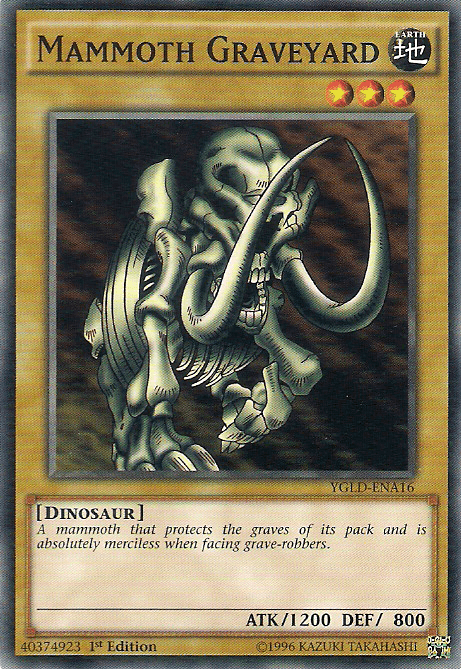 Mammoth Graveyard [YGLD-ENA16] Common (ONLINE ORDER ONLY)