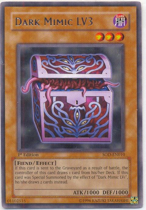 Dark Mimic LV3 [SOD-EN010] Rare (ONLINE ORDER ONLY)