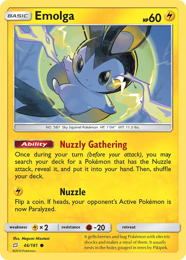 Emolga (46/181) [Sun & Moon: Team Up] (Online Only)