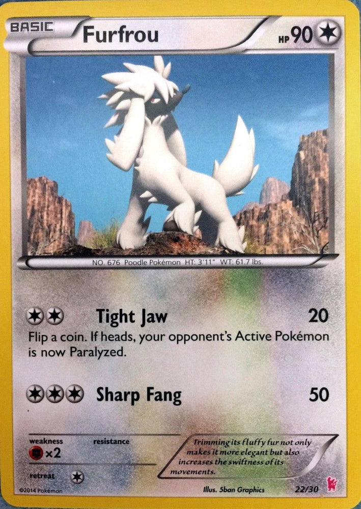 Furfrou (22/30) [XY: Trainer Kit - Sylveon] (Online Only)