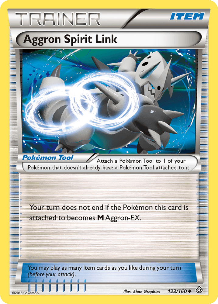 Aggron Spirit Link (123/160) [XY: Primal Clash] (Online Only)