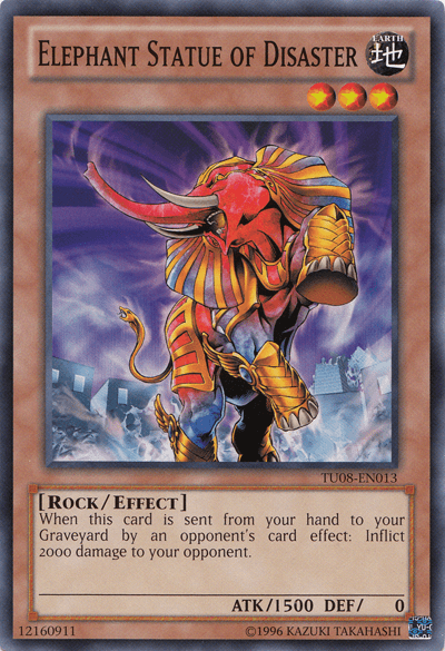 Elephant Statue of Disaster [TU08-EN013] Common (ONLINE ORDER ONLY)