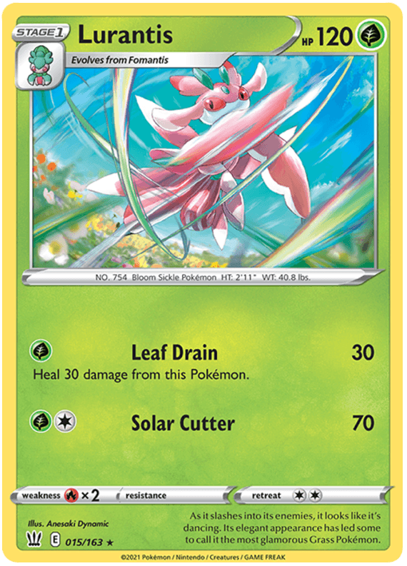 Lurantis (015/163) [Sword & Shield: Battle Styles] (Online Only)