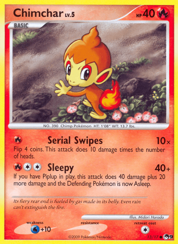 Chimchar (13/17) [POP Series 9] (Online Only)