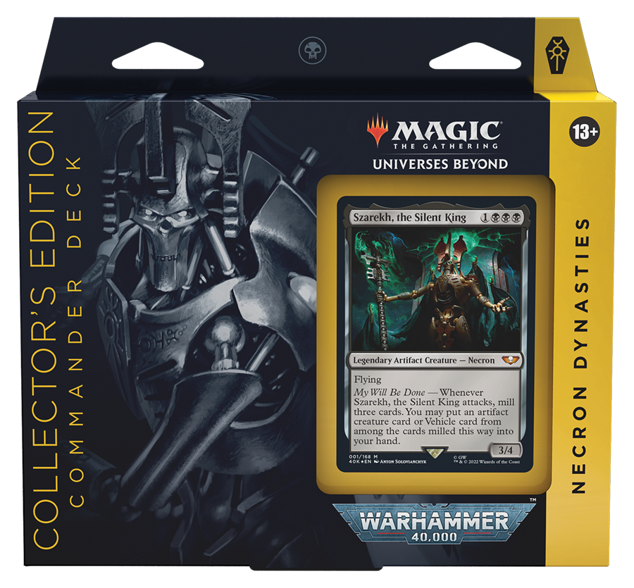 Warhammer 40,000 - Commander Deck (Necron Dynasties - Collector's Edition) (ONLINE ORDER ONLY)