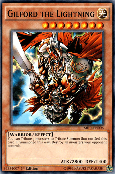 Gilford the Lightning [MIL1-EN006] Common (ONLINE ORDER ONLY)