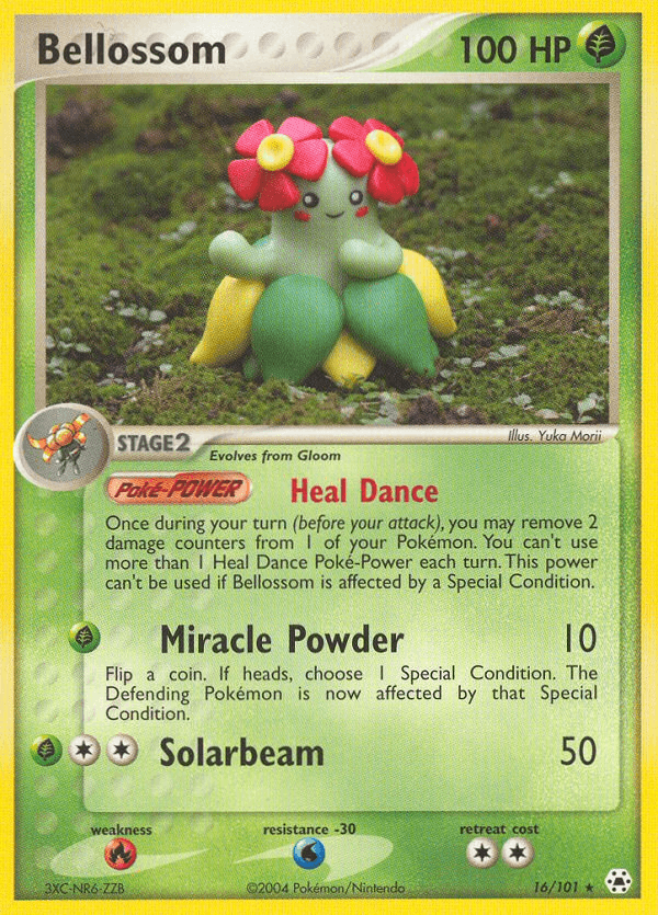 Bellossom (16/101) [EX: Hidden Legends] (Online Only)