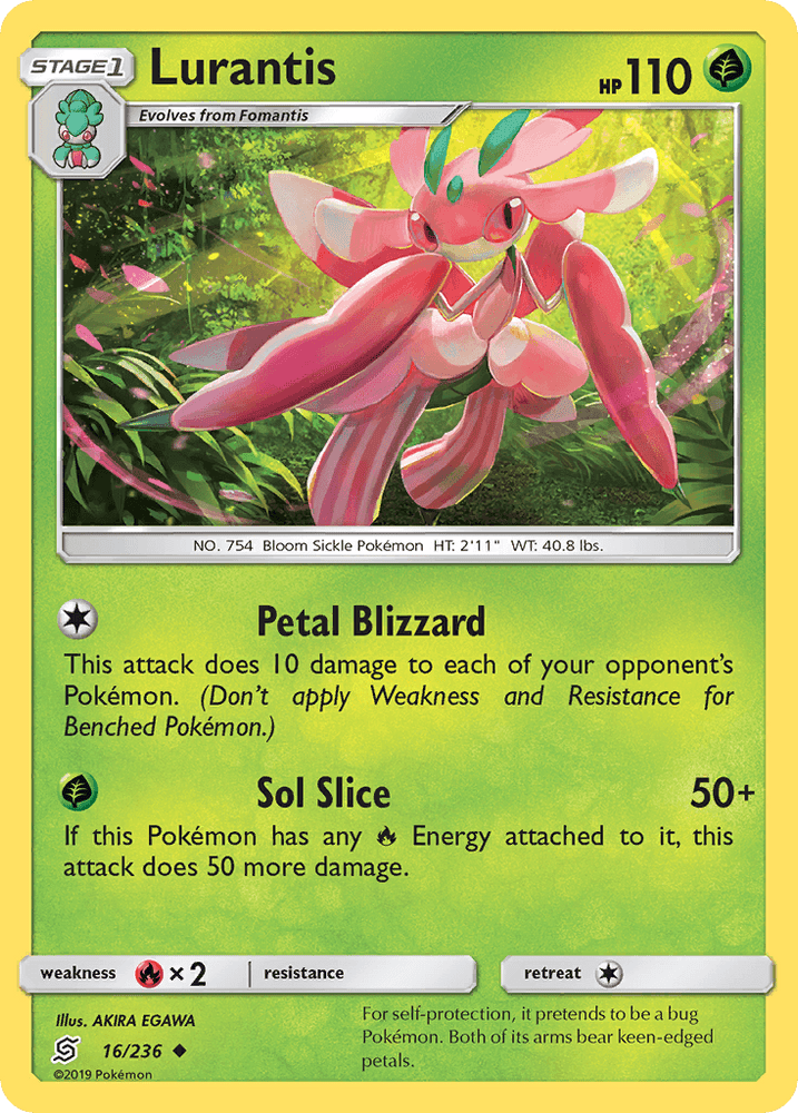Lurantis (16/236) [Sun & Moon: Unified Minds] (Online Only)