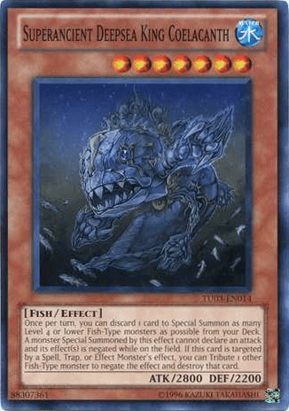 Superancient Deepsea King Coelacanth [TU03-EN014] Common (ONLINE ORDER ONLY)