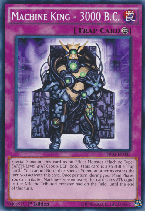 Machine King - 3000 B.C. [SR03-EN035] Common (ONLINE ORDER ONLY)