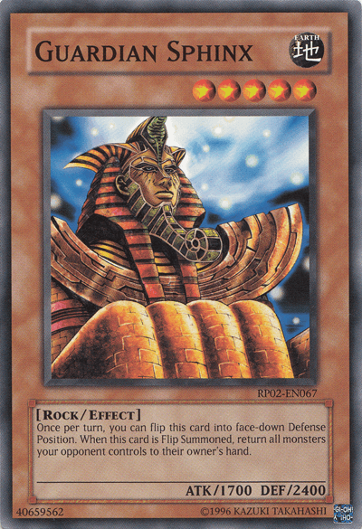Guardian Sphinx [RP02-EN067] Common (ONLINE ORDER ONLY)