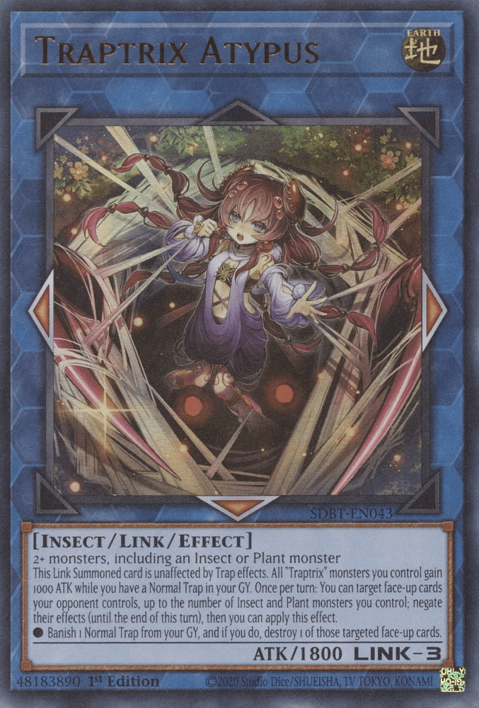 Traptrix Atypus [SDBT-EN043] Ultra Rare (ONLINE ORDER ONLY)