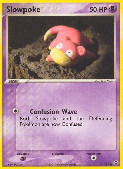 Slowpoke (80/112) [EX: FireRed & LeafGreen] (Online Only)