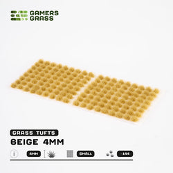Gamers Grass Tufts: Beige 4mm- Small (ONLINE ORDER ONLY)