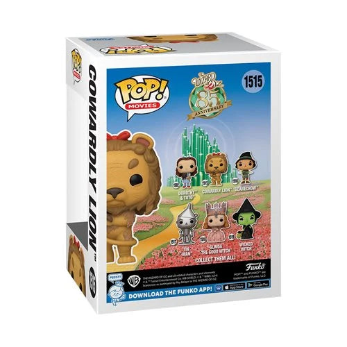 The Wizard of Oz 85th Anniversary Cowardly Lion Funko Pop! Vinyl Figure #1515 (ONLINE ORDER ONLY)