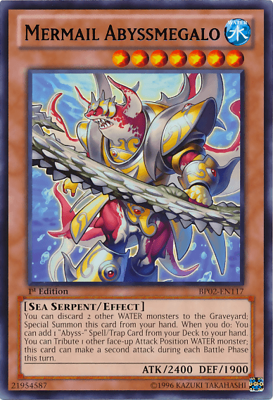Mermail Abyssmegalo [BP02-EN117] Rare (ONLINE ORDER ONLY)