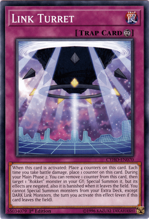 Link Turret [CYHO-EN070] Common (ONLINE ORDER ONLY)