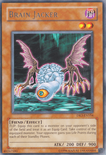 Brain Jacker [DR3-EN154] Rare (ONLINE ORDER ONLY)