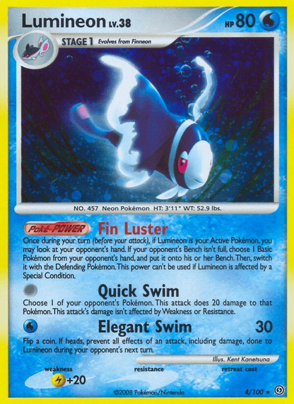 Lumineon (4/100) [Diamond & Pearl: Stormfront] (Online Only)