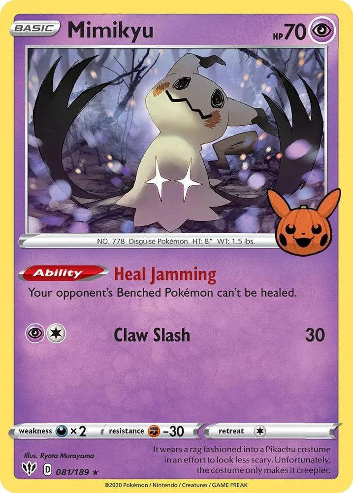 Mimikyu (081/189) [Trick or Trade] (Online Only)