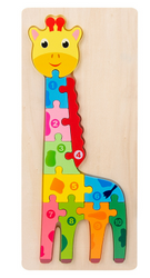 Children's Cartoon Number Animal Puzzle (ONLINE ORDER ONLY)