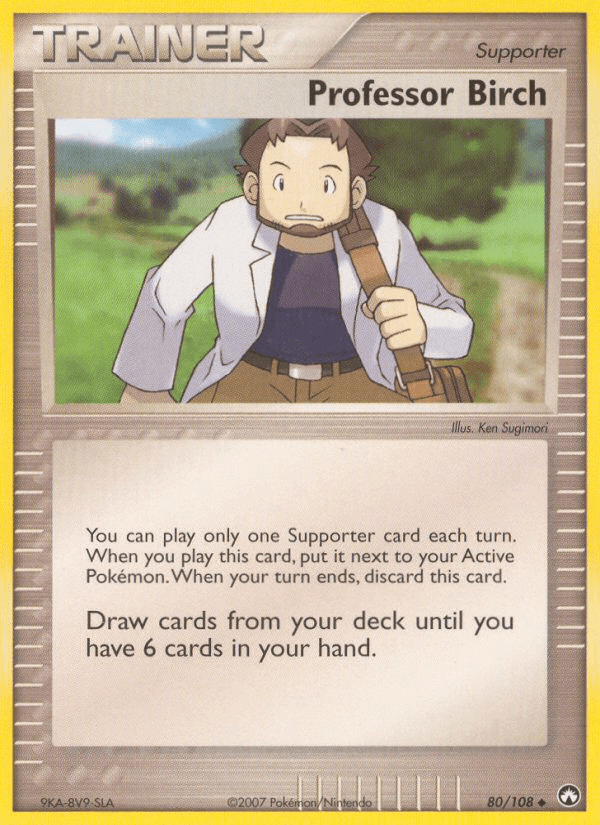 Professor Birch (80/108) [EX: Power Keepers] (Online Only)