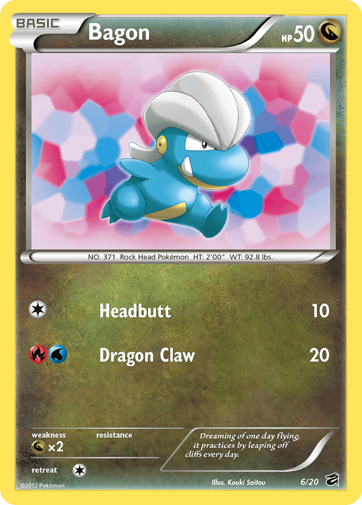 Bagon (6/20) [Black & White: Dragon Vault] (Online Only)