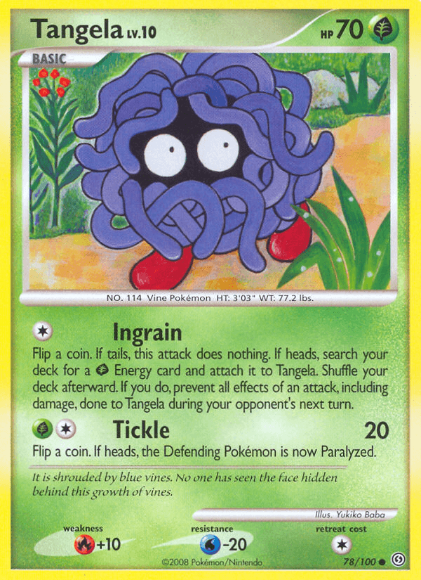 Tangela (78/100) [Diamond & Pearl: Stormfront] (Online Only)