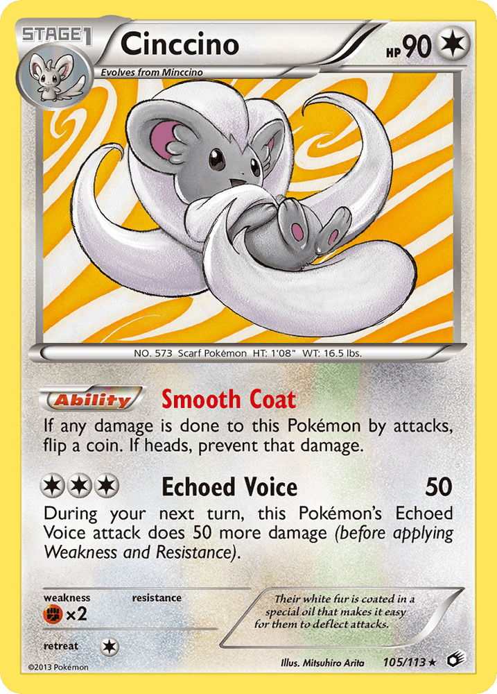 Cinccino (105/113) [Black & White: Legendary Treasures] (Online Only)