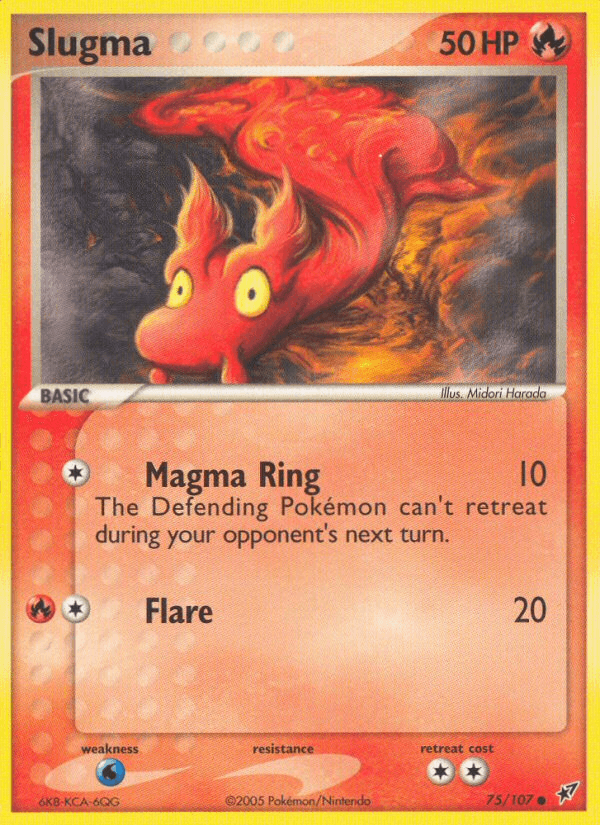 Slugma (75/107) [EX: Deoxys] (Online Only)