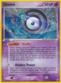 Unown (D) (D/28) [EX: Unseen Forces] (Online Only)