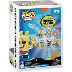 SpongeBob SquarePants 25th Anniversary Glove World SpongeBob Funko Pop! Vinyl Figure #1671 (ONLINE ORDER ONLY)